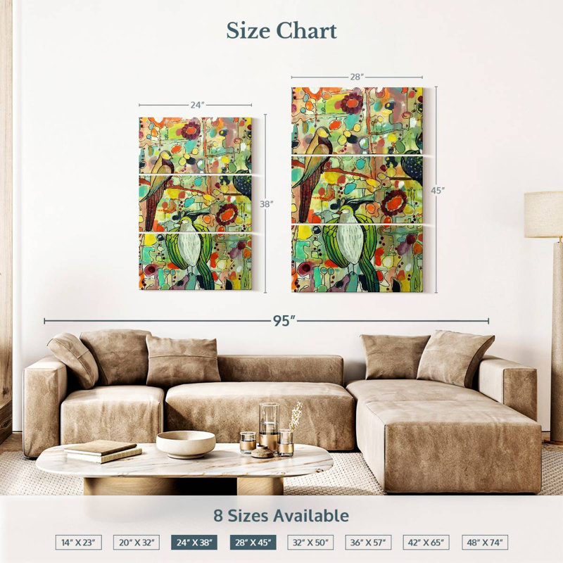 Assemblee, 38" H x 24" W