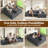 106"W Upholstered Deep Seat Corduroy Sofa, No Assembly Required Free Combination Sectional Couch For Living Room-32565045