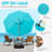 Skailar 155.91'' Cantilever Umbrella-12915660
