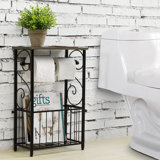 Aloka Metal Freestanding Bathroom Shelves