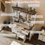 Bureau de coiffeuse avec miroir coulissant Farmhouse-323219282