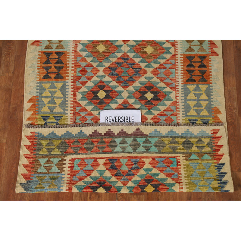 Multolor Kilim Oriental Accent Rug 4x6