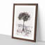 Tree in Tuscany Italy - Picture Frame Graphic Art-56924176-56924177