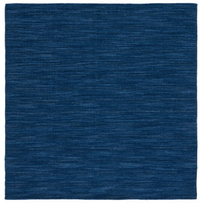 Tapis de couleur unie en laine tissé à la main Fitzpatrick