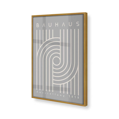 Bauhaus 1919, reproduction linéaire harmonisée