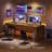 78.7" Extra Long Computer Desk, Large Solid Wood Executive Desk