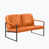 Similicuir orange est en rupture de stock