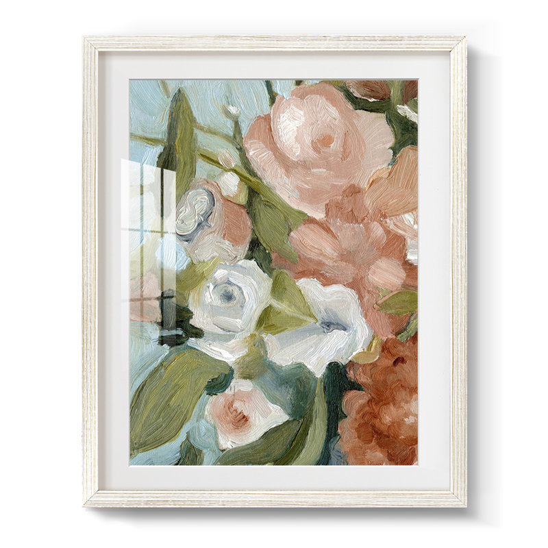 Vintage Pattern I -Gallery Wrapped Canvas, 28.5" H x 20.5" W, White