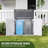 4.5 Ft. W X 2.5 Ft. D  35 Cu.ft  Resin Horizontal  Waterproof Garbage Shed