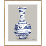 Indienne In Blue Giclee Print by Dana Gibson