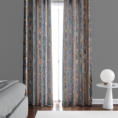 Elissavet Semi Sheer Curtain Pair