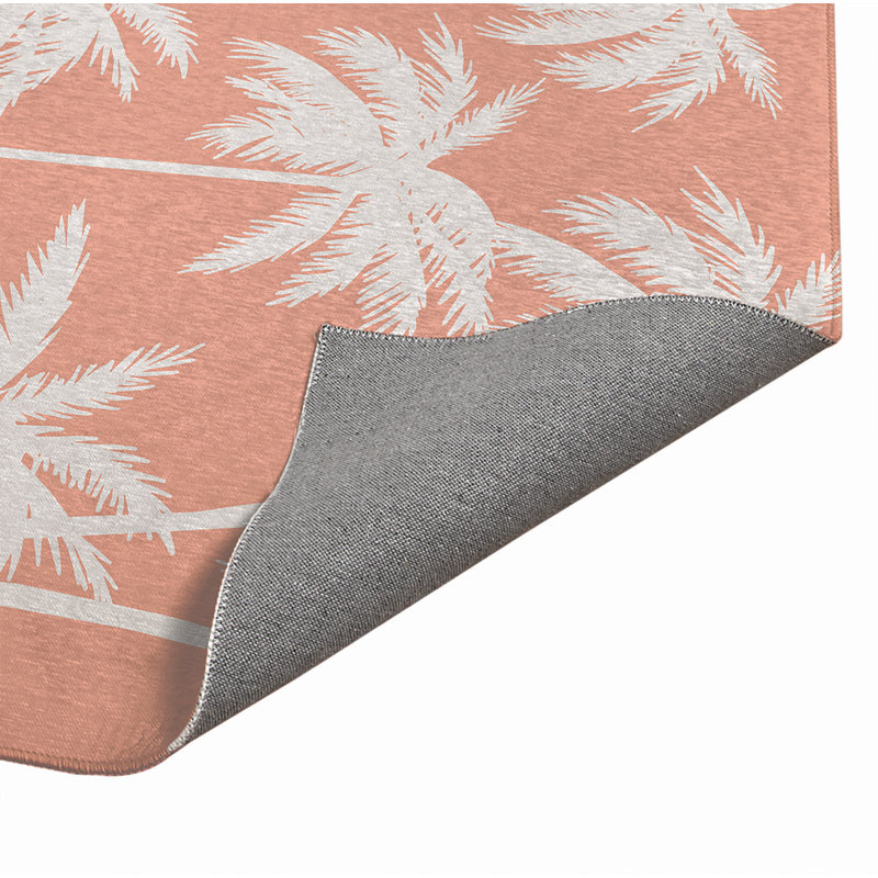 Palm Outdoor Rug, Rectangle 2' x 3'