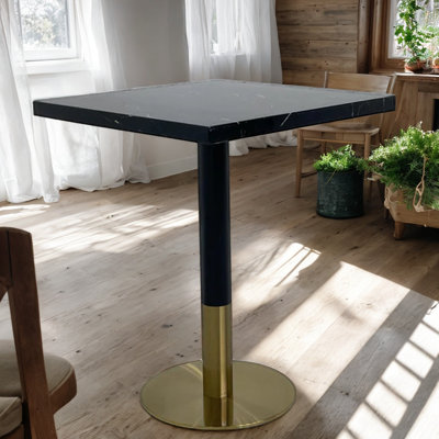 Table de salle à manger carrée L 24 po x l 24 po Ybur