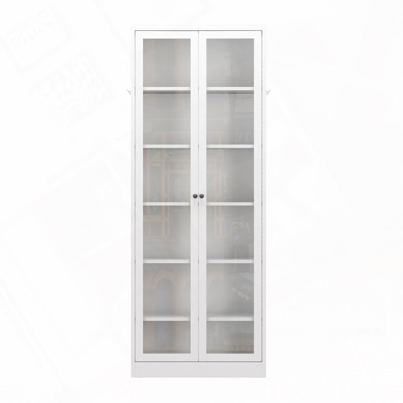 Armoire de rangement de 72 po de hauteur avec 5 tablettes réglables