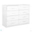 Commode 8 tiroirs avec grands tiroirs en tissu-111605289