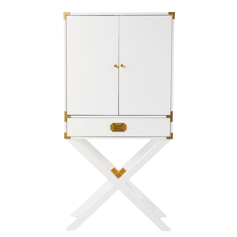 Tall Bar Cabinet W/ Storage
