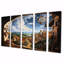 Millbury - City Buildings, art mural 5 pièces-106423704