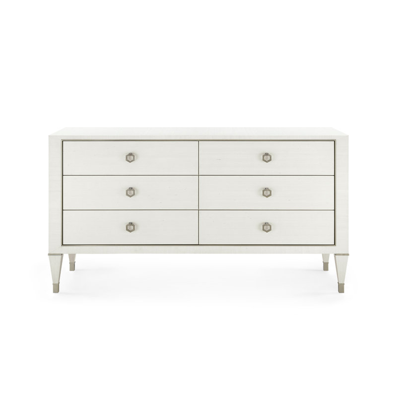 Morris Extra Large 6-Drawer, Sand White