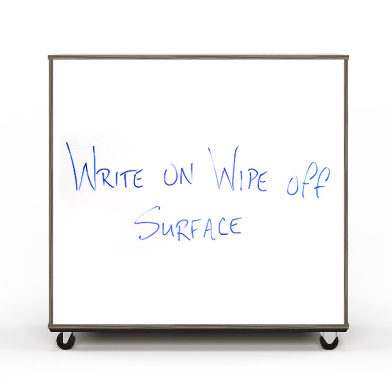 Casier mobile ouvert avec tablette 48H, Orme ombré