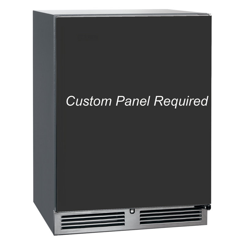 Perlick 23.88'' W Freestanding Mini Fridge, Right