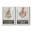 «Gingerbread Tree», ensemble de 2 reproductions d'art-1128852679-1128852775-1128852674