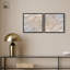 «Silver Waves I Set Canvas Modern Boho» par Art Remedy-111784985-111784987