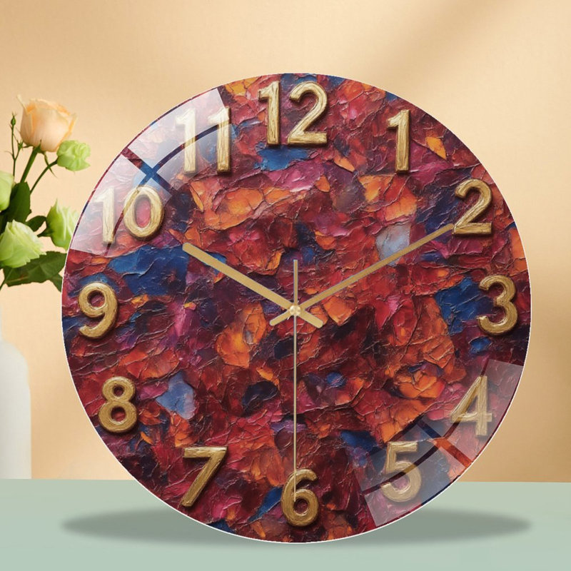 Horloge murale 12 po