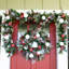 Guirlande de Noël artificielle 9 pi avec lumières - pays des merveilles givré