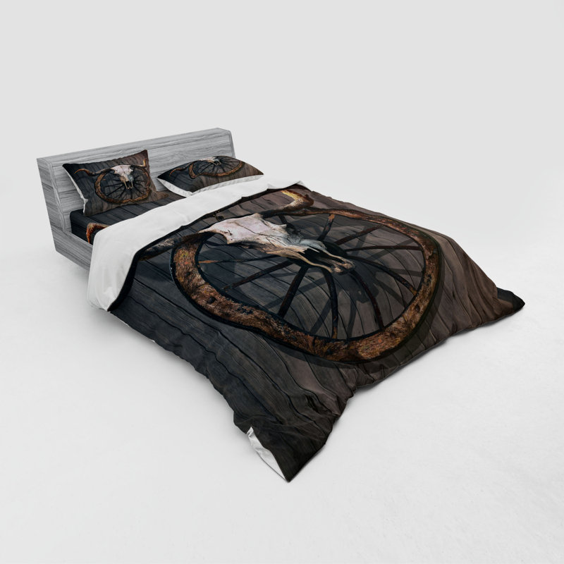 Rustic Polyester Duvet Cover