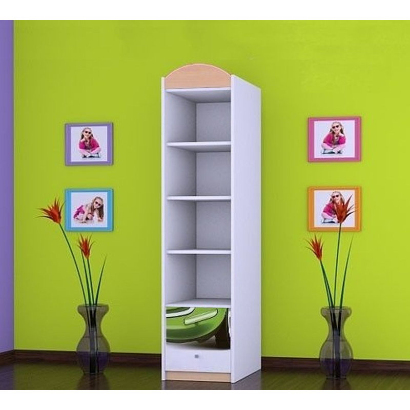 Kangley 1 Door Wardrobe, Beige