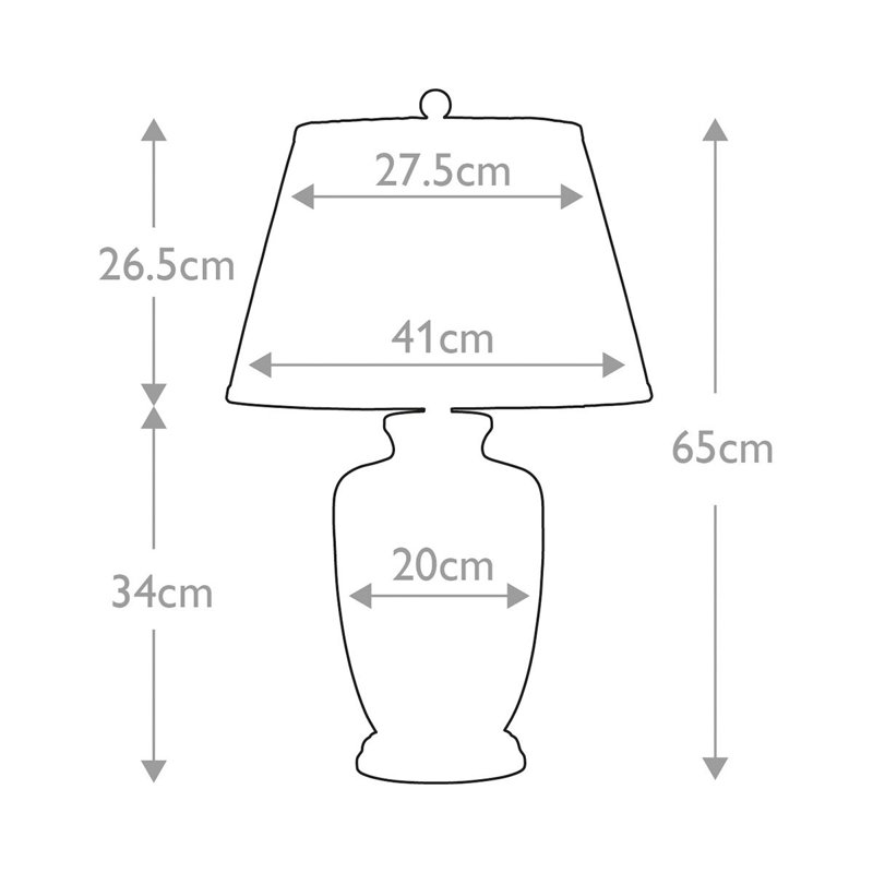 Chavarria Porcelain Table Lamp
