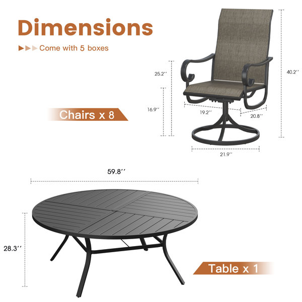 Dimensions du produit