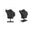 Victor Cast Alumiinum Sculpture Aged Black-1974268073