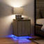 Daphane 38 cm W Bedside Table-946608637