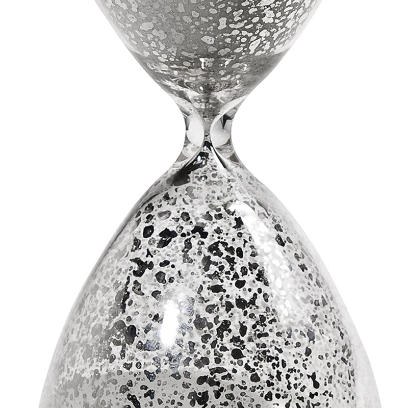 Asana Hourglass, Clear/White