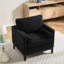 Fauteuil d'appoint rembourré l 35,41 po avec coussins-1121487547-1121487550