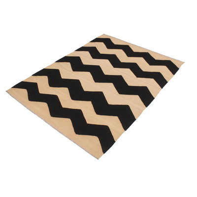 Ceporah Wool Striped Rug