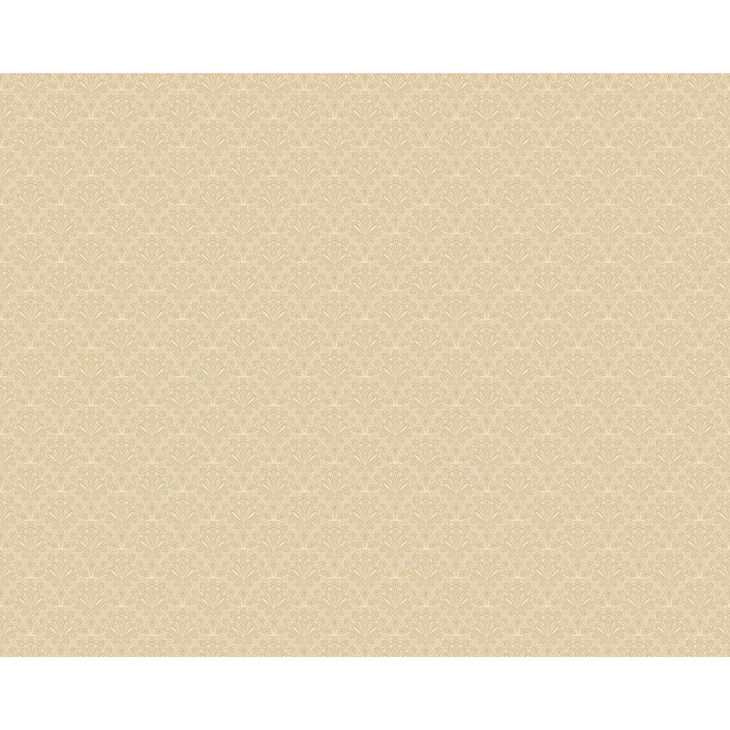 Lersch 10m x 50cm Matte Wallpaper Roll, Gold