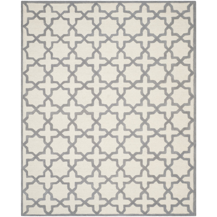 Cannen Hand Tufted Wool Geometric Rug