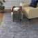 Majoros Floral Area Rug in Gray
