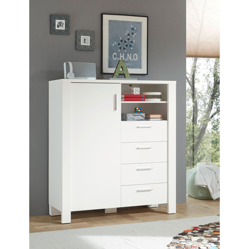 Highboard, White