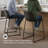 Ashtin Upholstered Counter Stool with Metal Frame-1322257937-1322257903