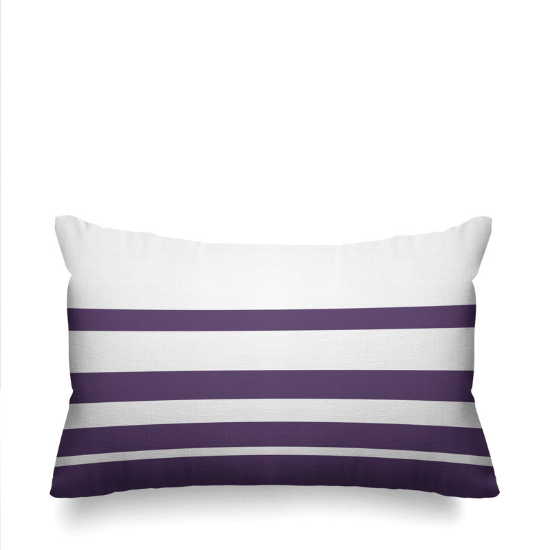Coussin décoratif intérieur / extérieur Tanner, Violet