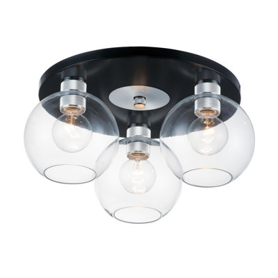 Davian Glass Flush Mount