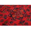 Tapis de zone en laine rouge 4 pi 2 po x 6 pi 6 po à main one-of-kind-noué la 2010s esari turque Allaina