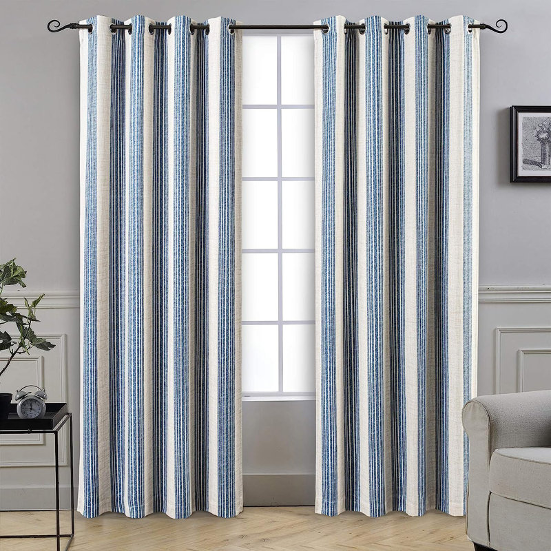 Beachcrest Home Romelia Blackout Curtain Pair & Reviews | Wayfair