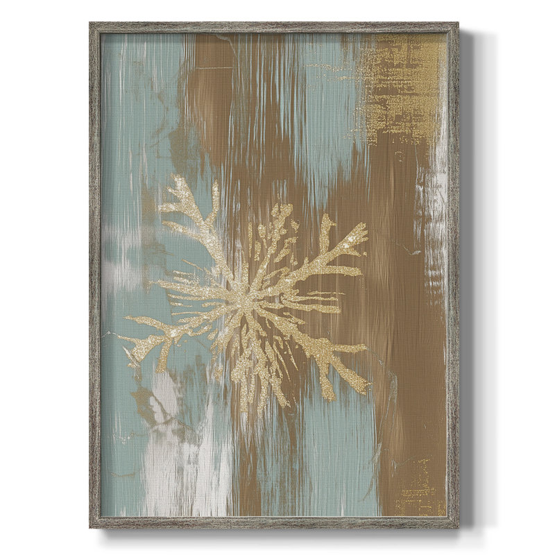 «Christmas Holiday Art CLXVI», reproduction d'art encadrée - bois massif, H 21 po x l 17 po