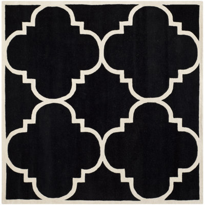 Carolene Hand Tufted Wool Geometric Rug