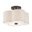 Plafonnier semi-encastré 2 lumières Swarthout-1749316435-1749316434