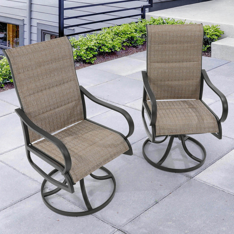 Ensemble de 6 chaises de salle à manger Angeli, Brun